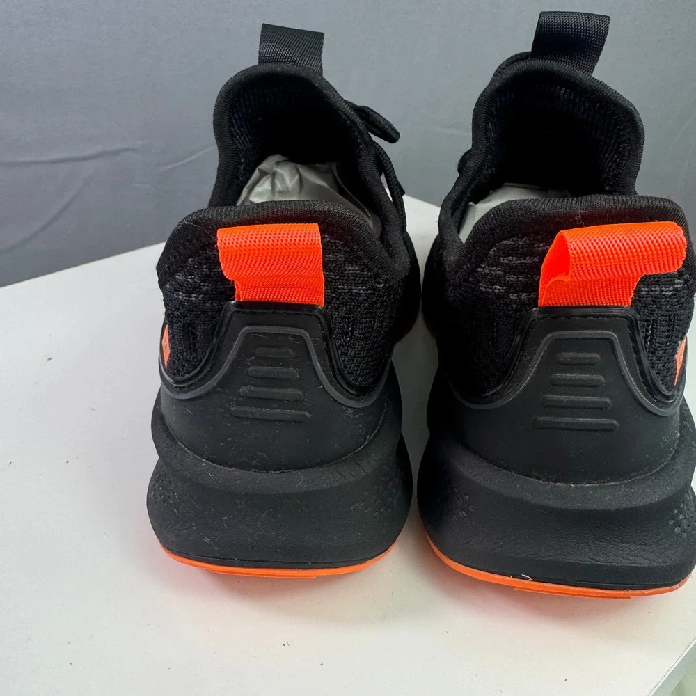 BAAS PLOA Mens Size 5.5 Black Orange Athletic Trail Running Shoes Sneakers
